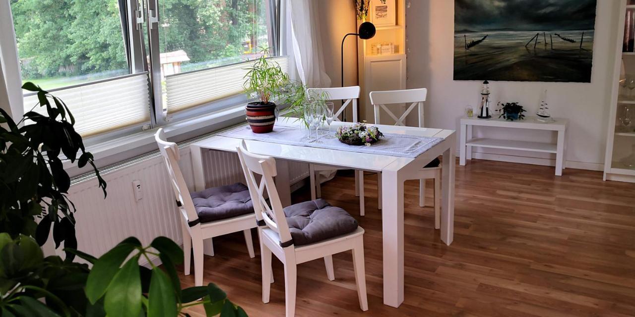 Charmante Ferienwohnung 3 Zimmer Kueche Bad Zentrale Lage Hagen im Bremischen Buitenkant foto