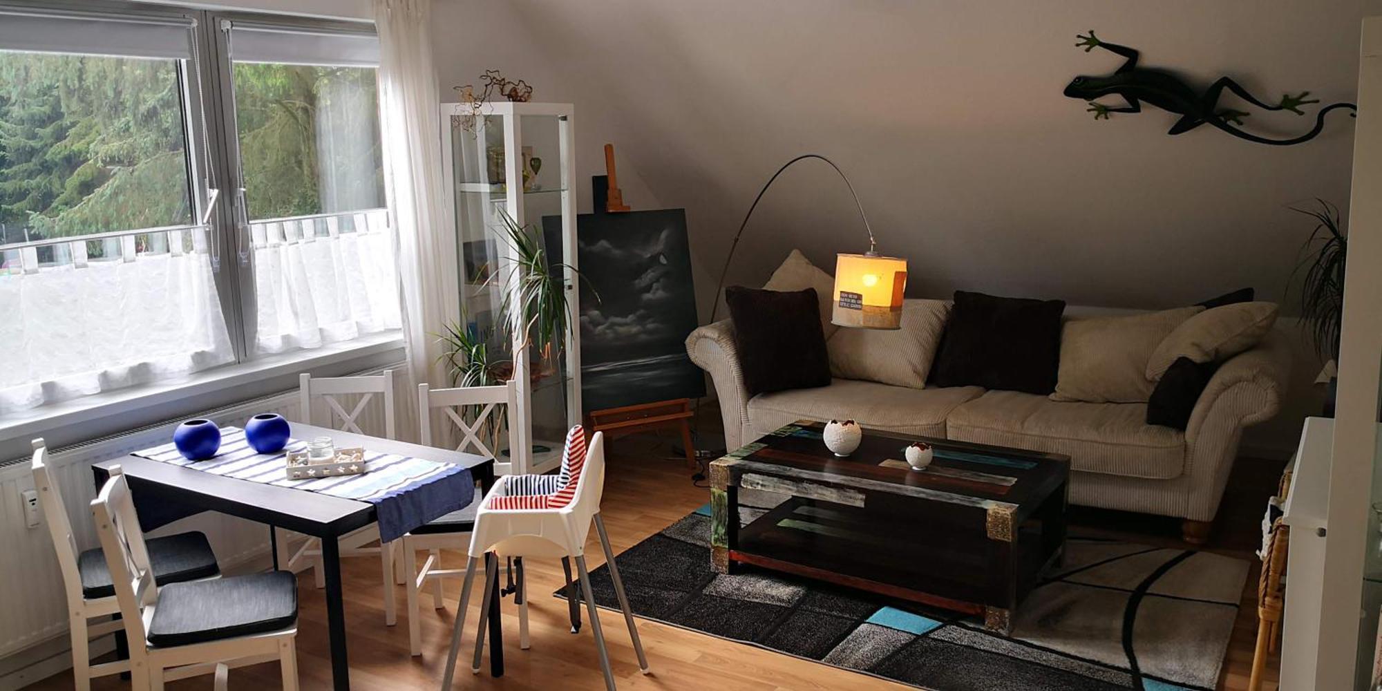 Charmante Ferienwohnung 3 Zimmer Kueche Bad Zentrale Lage Hagen im Bremischen Buitenkant foto